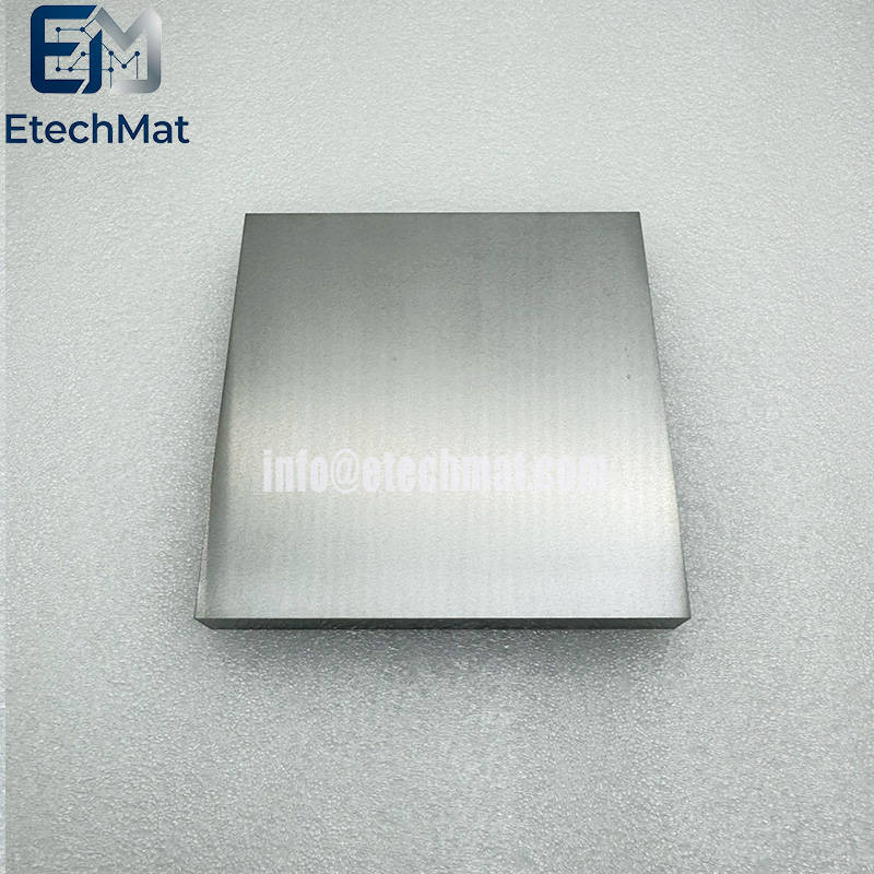 Custom Be Beryllium Plate