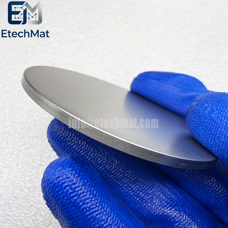 Round 3N5 Hf Sputter Target