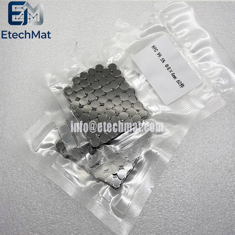 4 mm×8 mm HfC Pellet