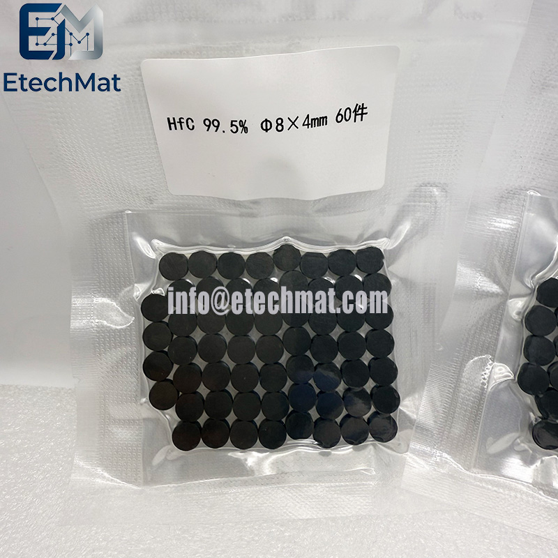 4 mm×8 mm HfC Pellet