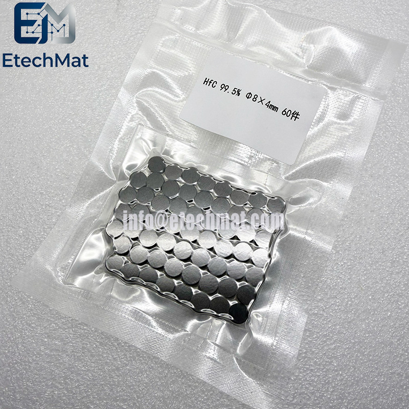 Custom HfC Hafnium Carbide Pellet