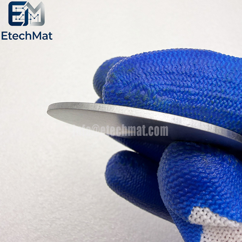 Fe Iron 99.99% Pure Sputter Target