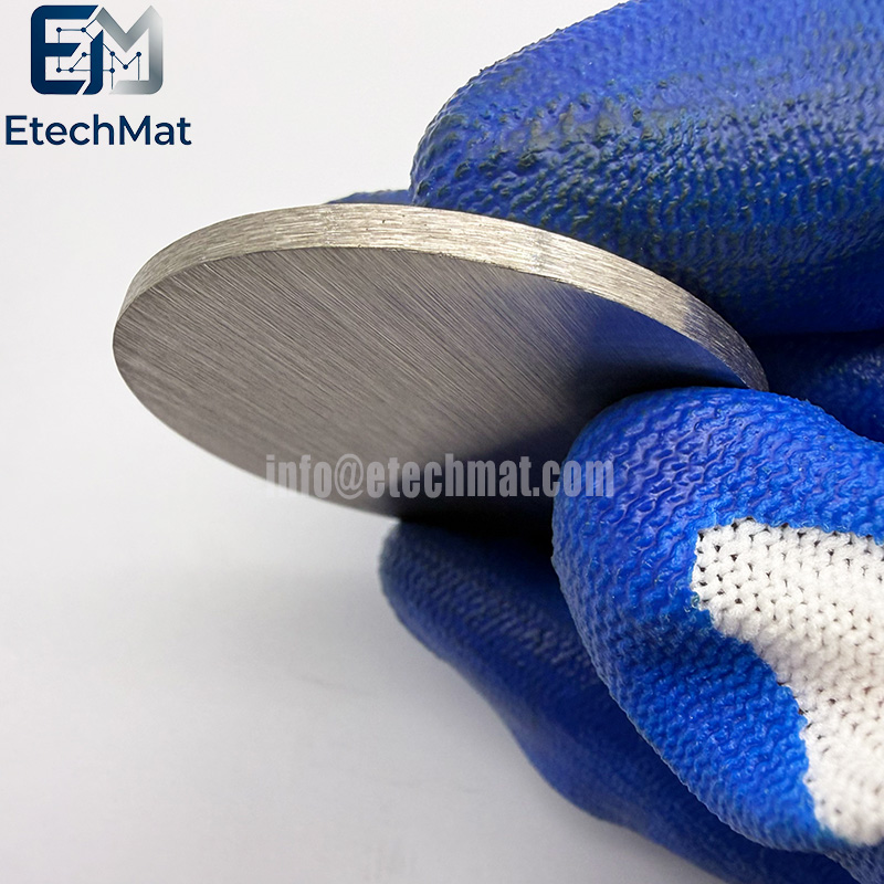 Te Tellurium 99.99% Pure Sputtering Target