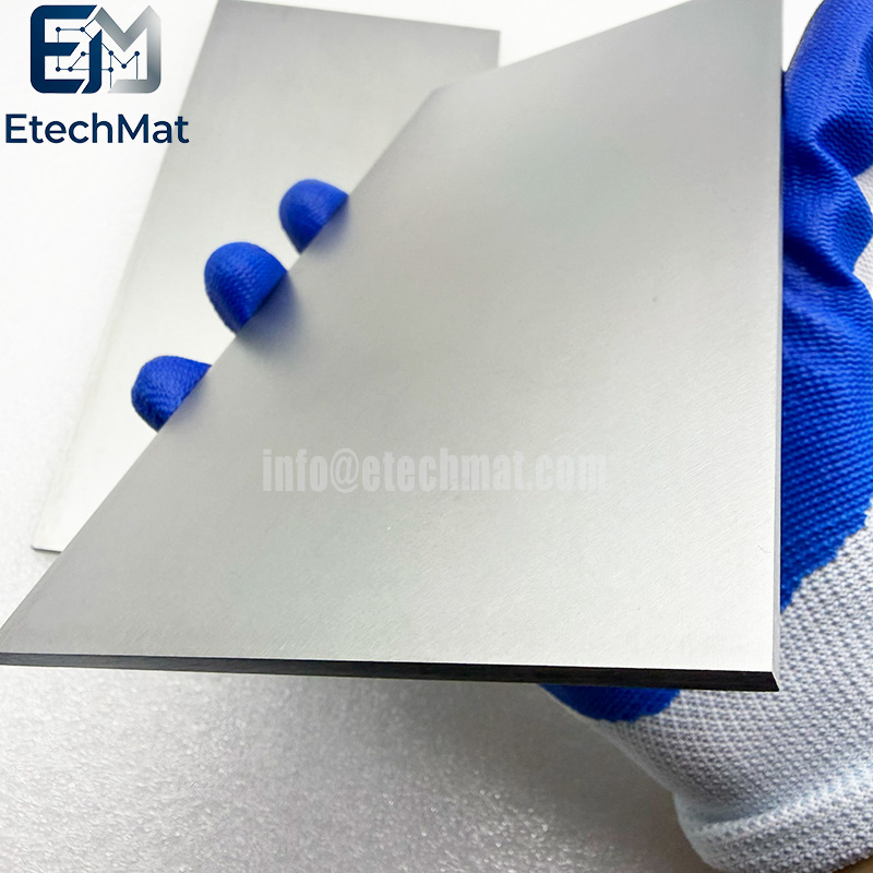 99.95% Pure Hf Hafnium Rectangular Plate